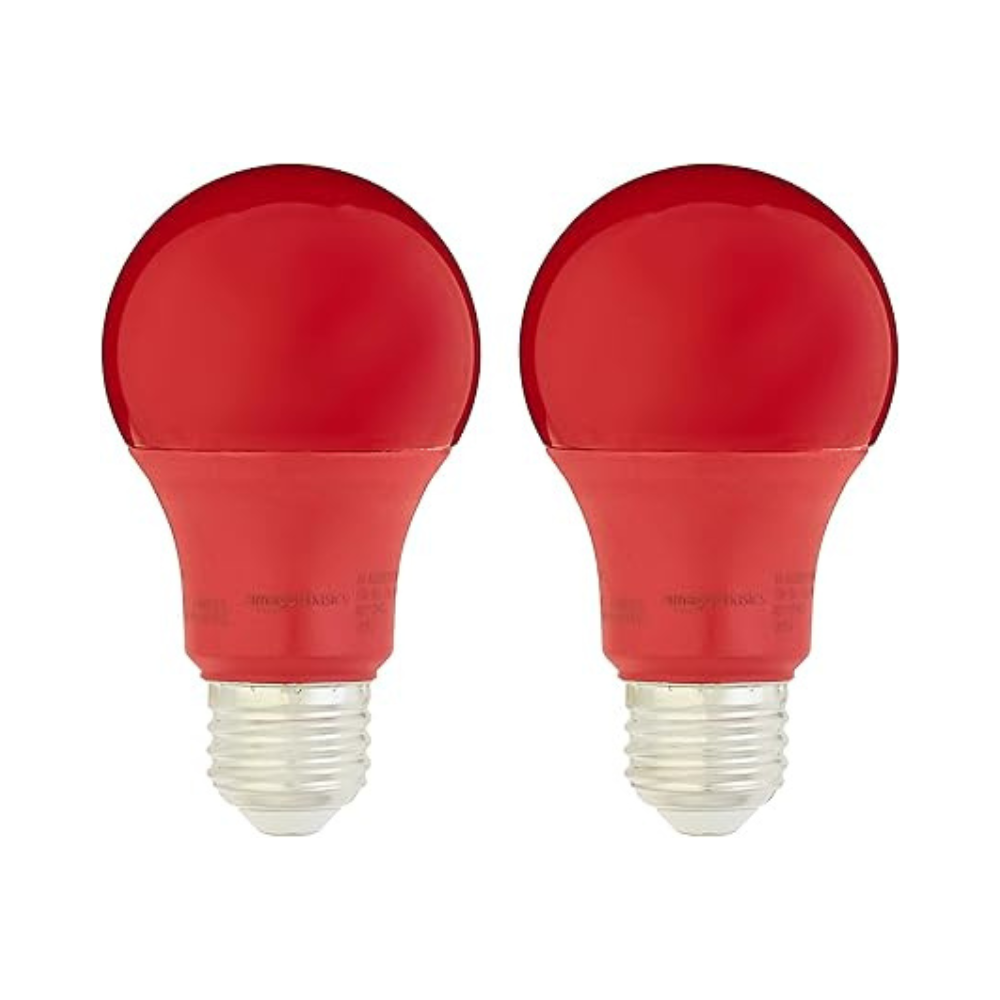 Red Light Bulbs – 2-Pack Sleep-Friendly LED